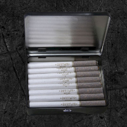 Папиросы Богатыри Классические (Чёрные)